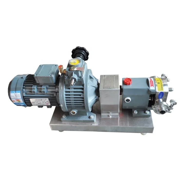 Manufacturer wholesale sanitary lobe pump high viscosity obe pump self priming honey  pump food