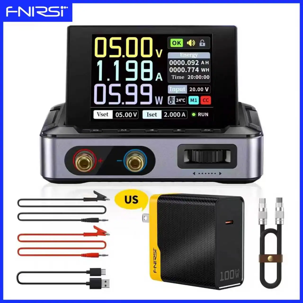 FNIRSI DPS-150 Programmierbares CNC Einstellbares DC-Netzteil 30V 5A 150W Labor-Tischnetzteil für Elektronik-Reparatur