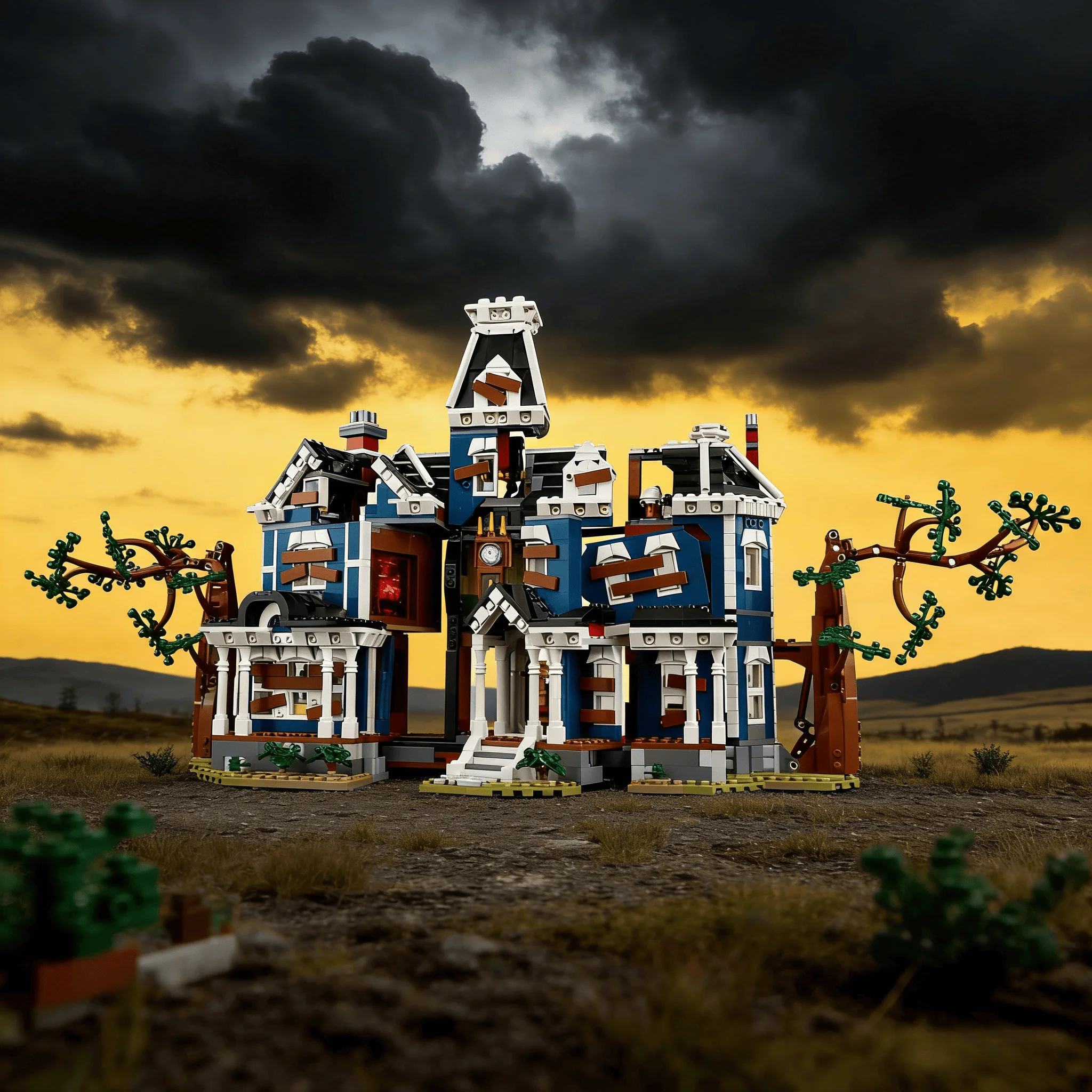 

2026 New in Stock 2593Pcs Things The Creel House Blocks Brick Kit Compatible for Birthday Toys Gifts