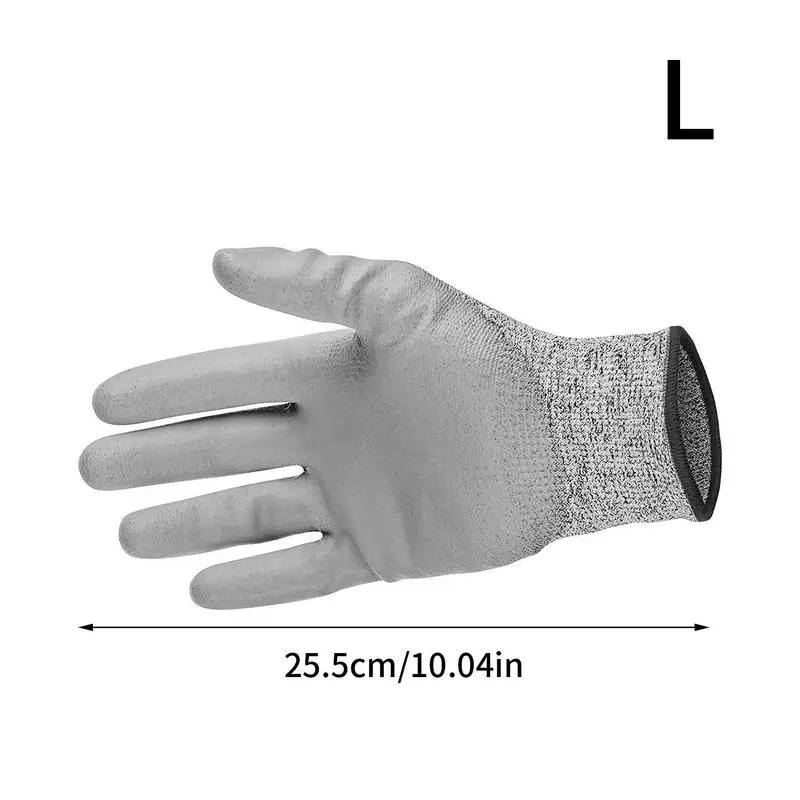 Guantes de seguridad anticorte Nivel 5, alta resistencia, industria, cocina, jardinería, antiarañazos, corte de vidrio, multiusos