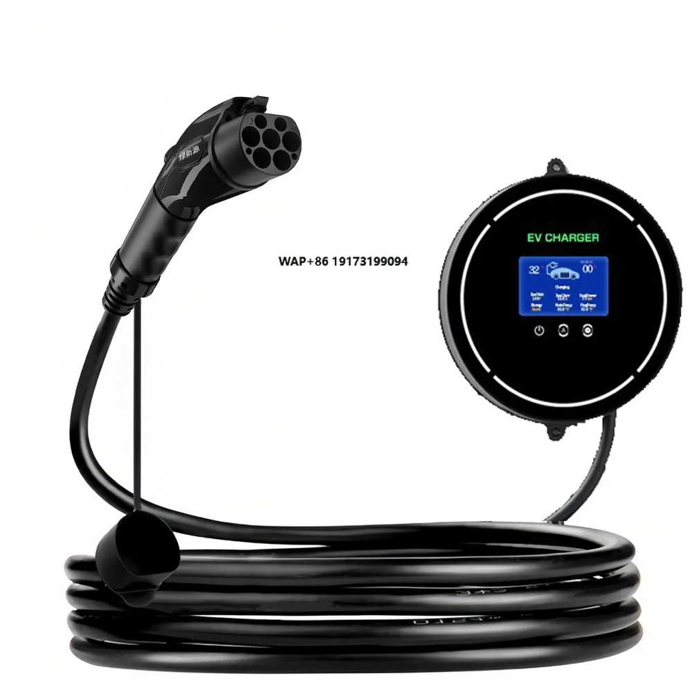 Electric Car Ev Charging Station GB/T 7kw 32A Home Ac Portable Charging Station RFID for Home Commercial Use