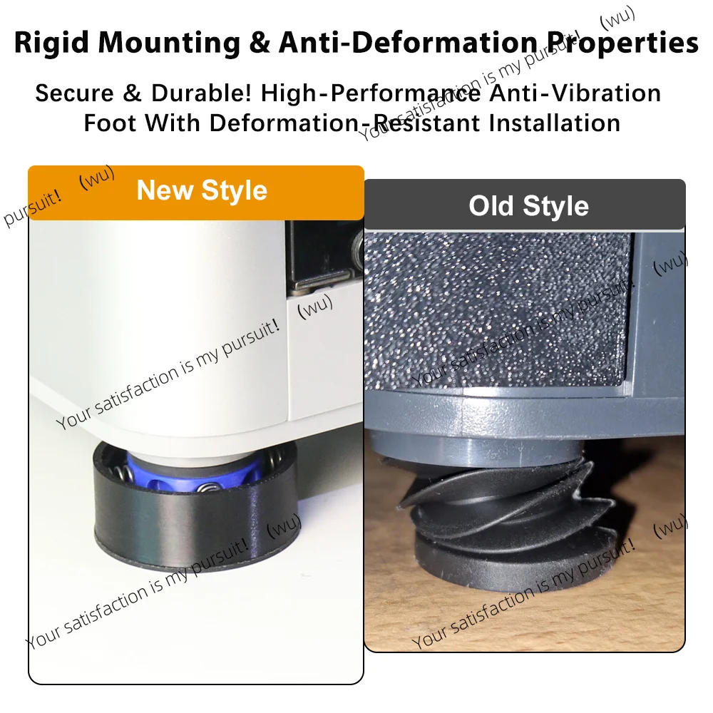 Advanced Anti Vibration Feet Pad Reducer for Bambulab X1 X1C P1P P1S Accessories ABS Construction Improved Printer Safety