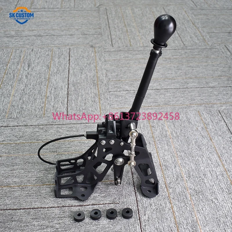 Black Aluminum Racing Short Shifter for To-yota Yaris GR Quick Shift with Gear Shift Knob