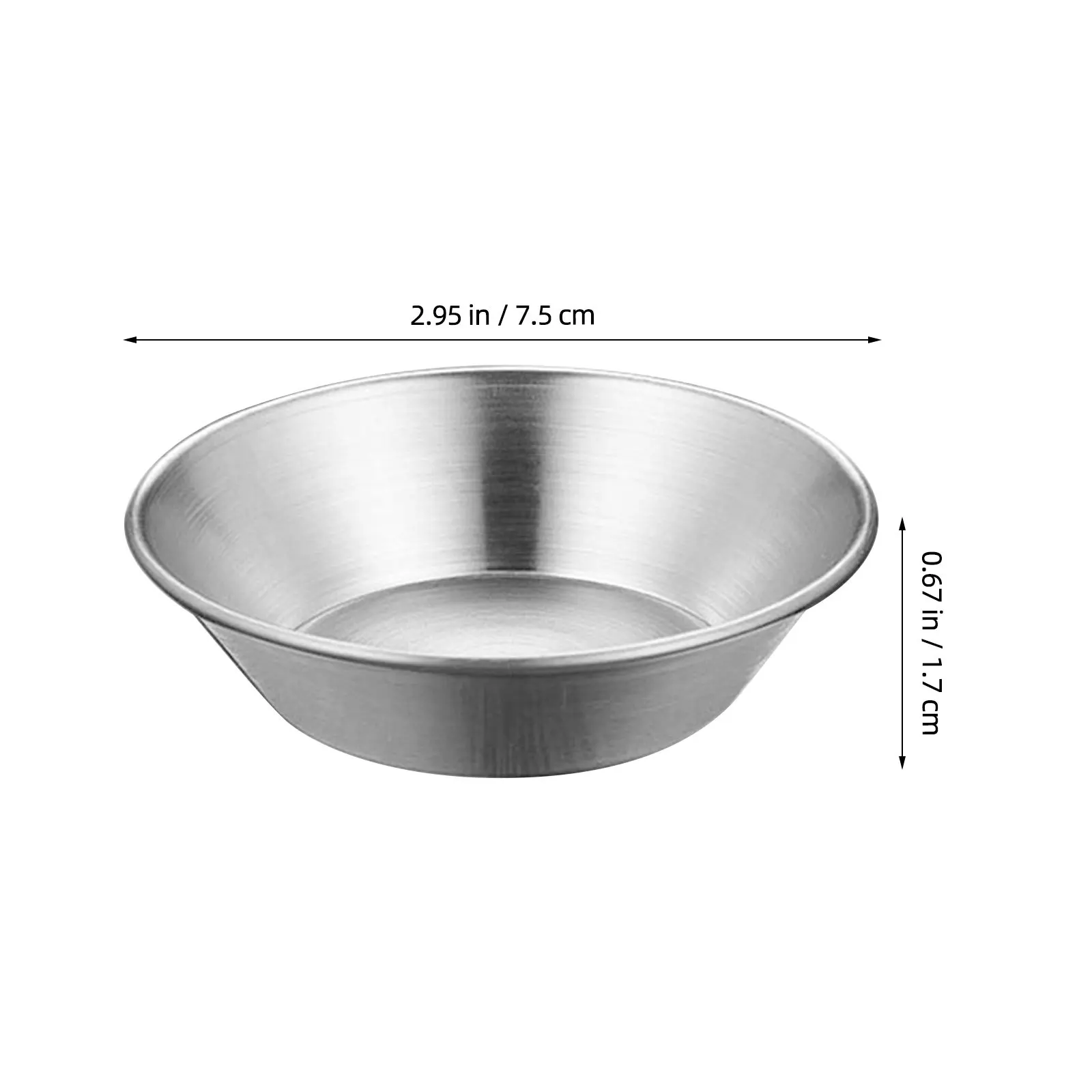 

12Pcs Metal Tart Mold Stainless Steel Nonstick Egg Tart Baking Set Mini Shell Pan for Family Gathering Festival Mousse Cupcake