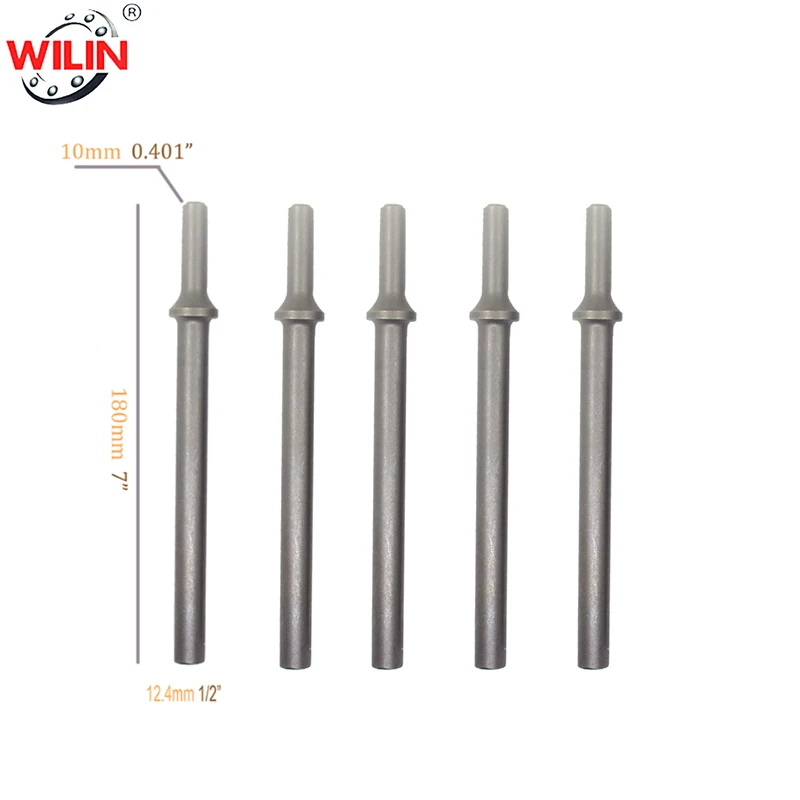 

Pneumatic Punch Drift 1/2"(12.7mm) Pneumatic Air Hammer Punch Pin for Removing Corroded Bolts Or Long Pins