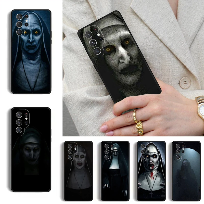 The Nun Horror Movie Phone Case for Samsung Galaxy S26 S25 Ultra S24 S23 S22 S21 Plus Note 10 Bumper Cover
