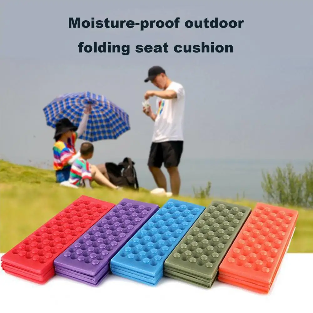 Folding Seat Cushion Waterproof Thick Heat And Cold Insulation Foam Outdoor Hiking Camping Picnic Sitting Pad Beach Floor Mat