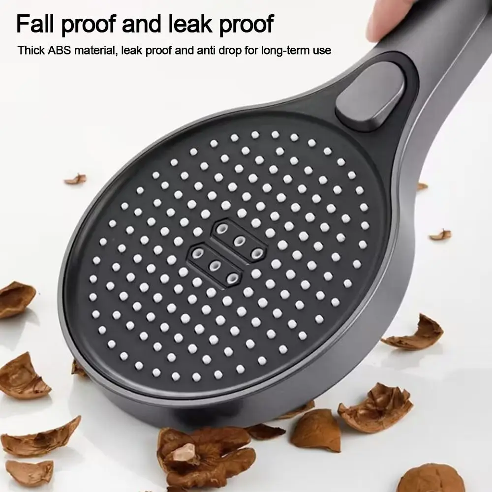 

Регулируемая насадка для душа с большой панелью, 3 режима, ручной водосберегающий спринклер, многофункциональный распылитель для душа высокого давления