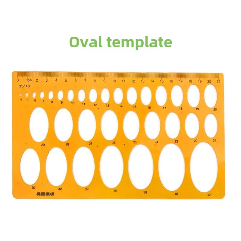 Curve board drawing ruler Multifunctional Arc template Special hollow transparent cloud for geometric drawing