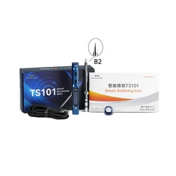 TS101 Soldering Iron Miniware PD3.1 90W Portable Adjustable Temperature Digital Solder Station Repair welding tools