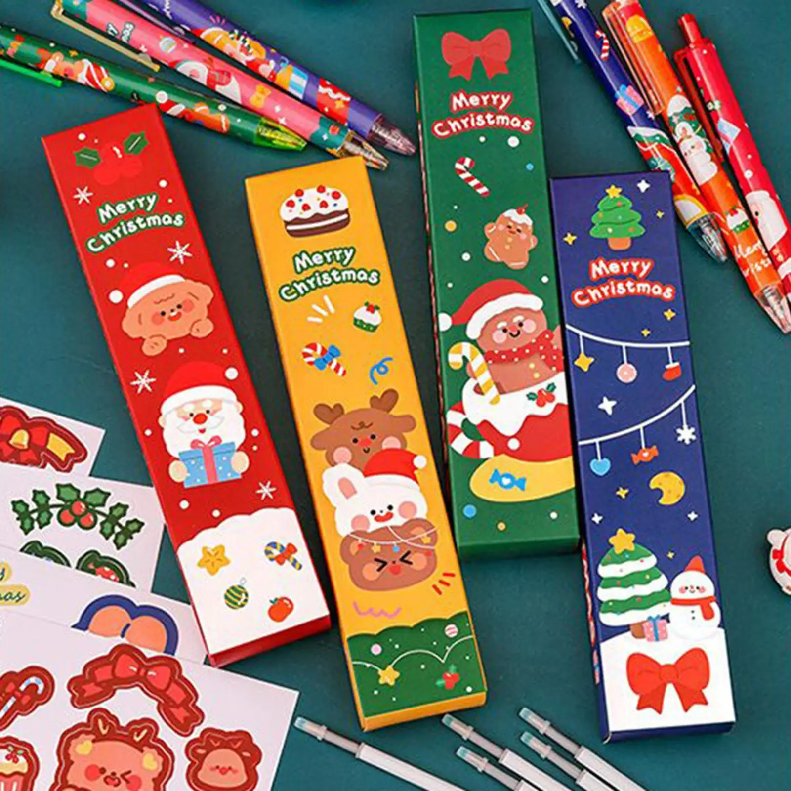 Children's Stationery Set Gift Box Kindergarten Prize Gift Stationery Christmas New Year Gifts Student Back To School