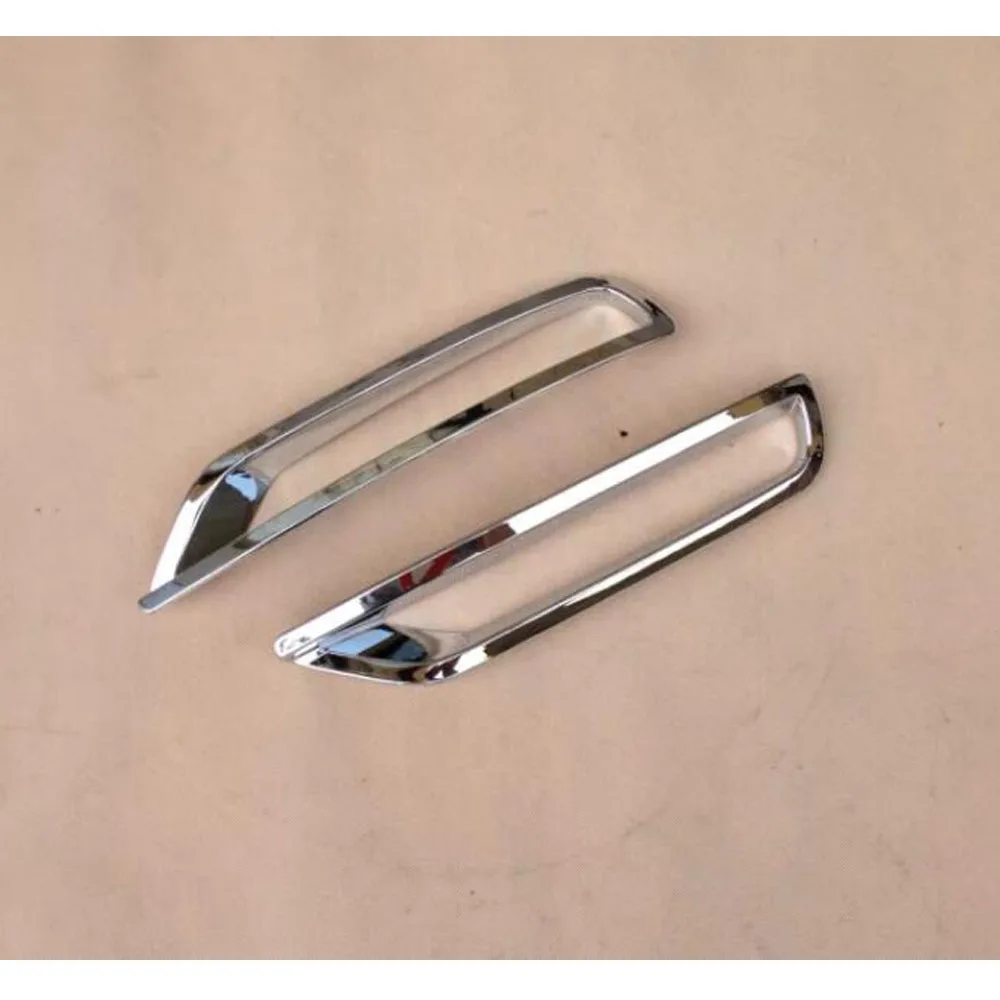 For Subaru Forester 2013 2014 2015 2016 2017 2018 Car Rear Fog Light Lamp Frame Stick Styling Cover Trim Stick Parts 2pcs