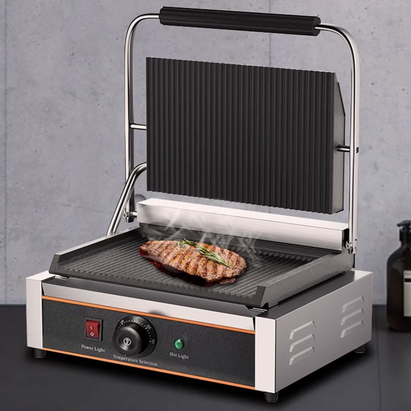 Electric Griddle Teppanyaki Beef Steak Grilled Squid Machine Hand cake Barbecue BBQ Camping Food Processor Kicthen