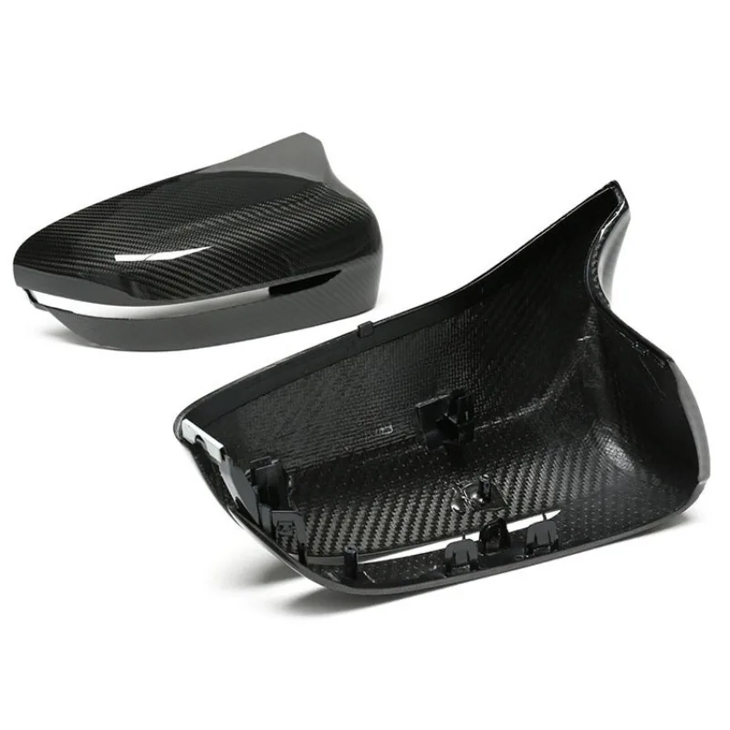 Dry carbon fiber rearview mirror housing, refitted rearview mirror housing cover