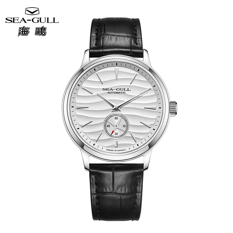 Sea-Gull Star Series Mechanical Men's Watch 40mm Sapphire Automatic Watches 316L Stainless Steel Luxury Brand Reloj Hombre 6190