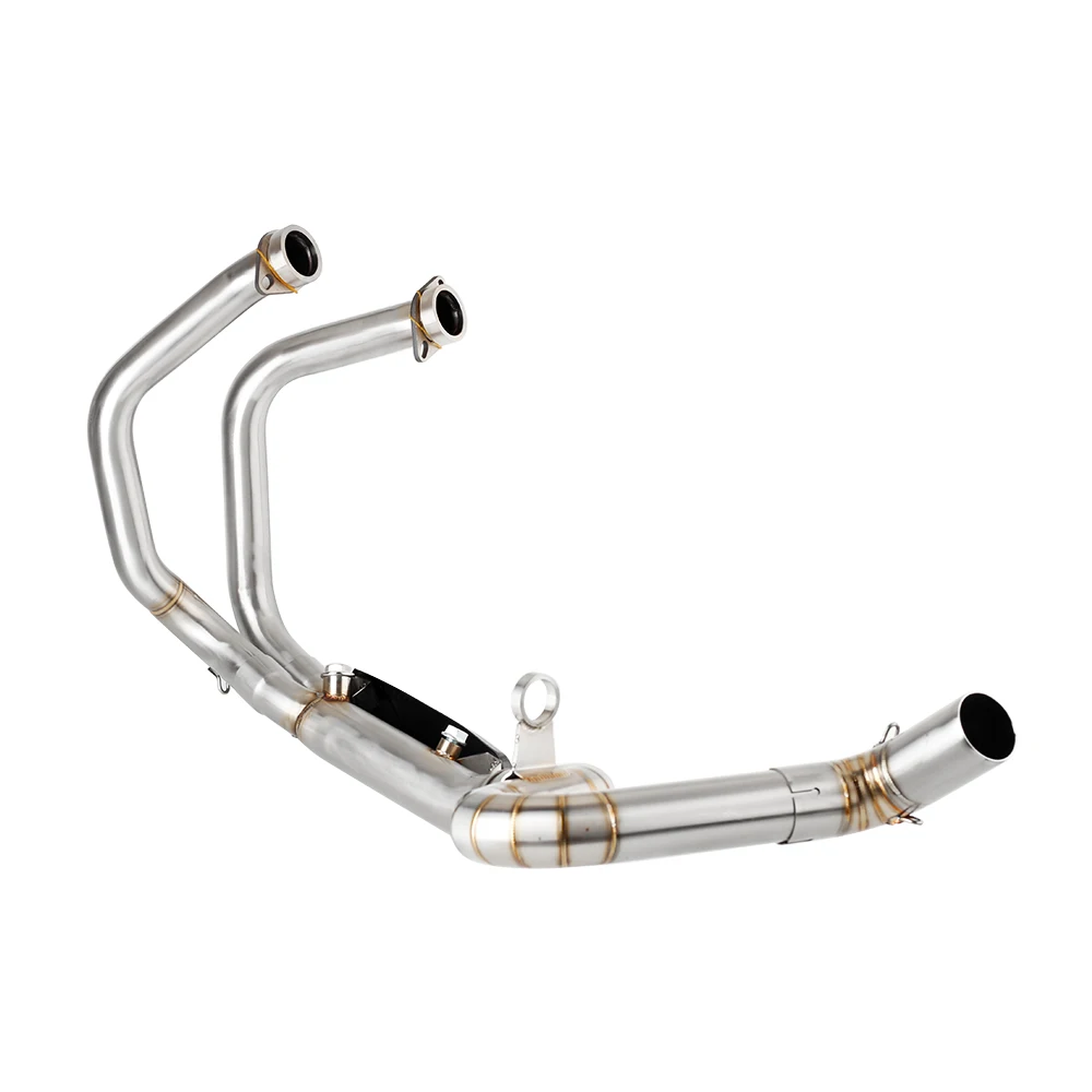 For BMW F900R  / XR    2020-2024  For Original Muffler Escape   Motorcycle Exhaust Header Link Pipe Slip-on