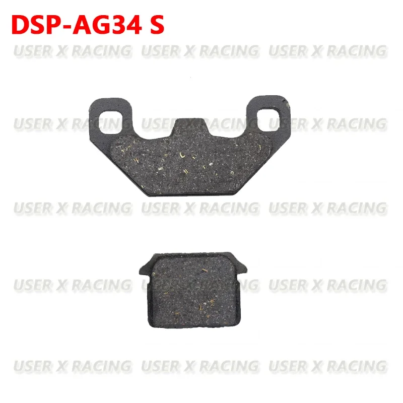 USERX USER-X Universal motorcycle disc brake pad Brakes Front Rear Disc Brake Pads block Shoes Dual-pump disc brakes scooter