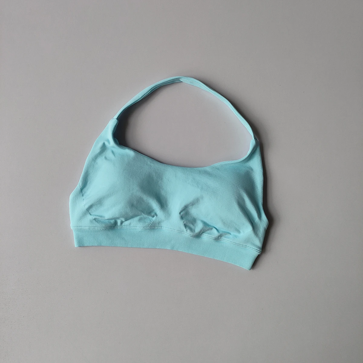 Damen Sexy Neckholder-Sport-BH, schnelltrocknend, Fitness, schöner Rücken, Training, Laufen, Sport-BH, bequeme Unterstützung, Yoga-BHs – Detail 19