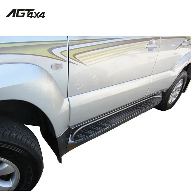 AGT4X4 Auto Accessories Running Board for Toyota Prado FJ120 side bar Car Part High Quality side step