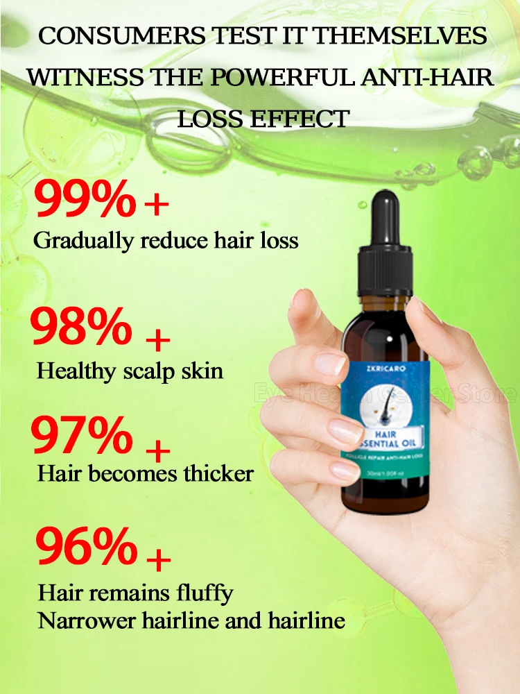 Thick hair is easy, say goodbye to baIdness, hair growth essence oiI