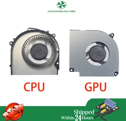 Laptop CPU GPU Cooling Fan EGC-77100V1-0AH For Hasee Z7M-CT5NA Z7M-CN7NA Z7M-CT7NK T58-V 6-31-NH5E2-202