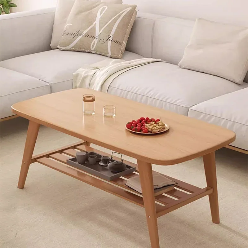 Salon-Ästhetik Couchtisch mit Stauraum Moderner Vintage Neutraler Couchtisch Einfacher Designer-Couchtisch Hotelmöbel