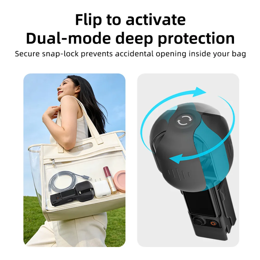 

For DJI Osmo Pocket 4 Camera Case Lens Protection Shock-Resistant and Drop-Proof for Pocket 4 Accessory