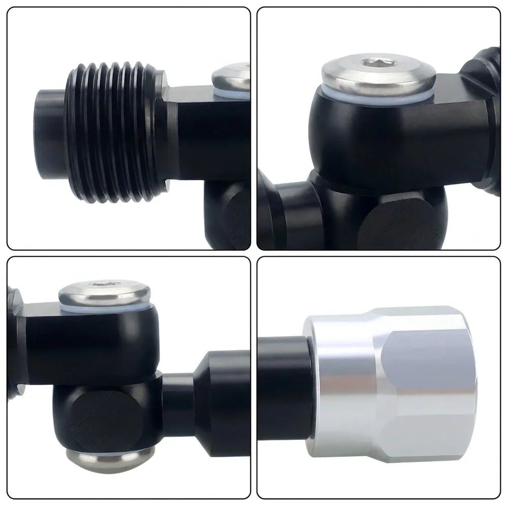 180 Degree Flexible Spray Nozzle Adapter Compatible with Standard Spray Equipment for Wall and Ceiling Projects