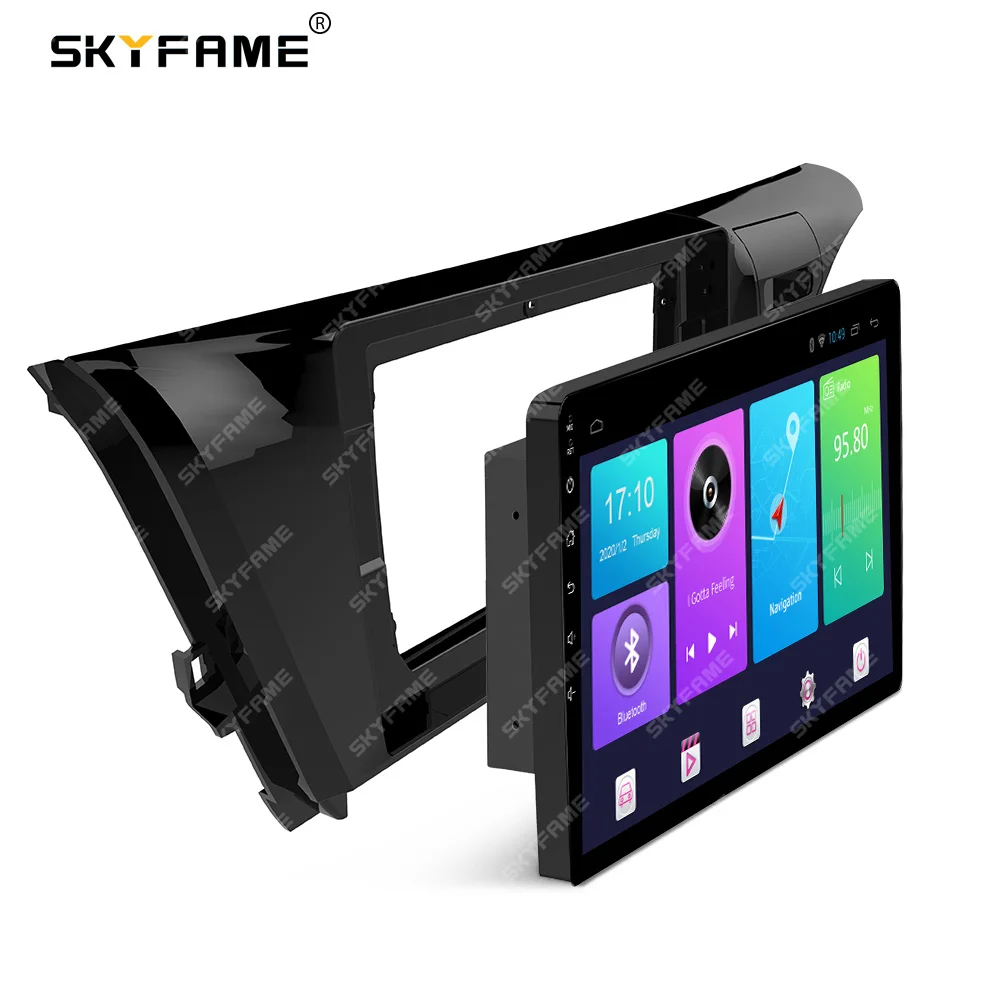 SKYFAME Car Frame Fascia Adaptor  Android Radio Dash Fitting Panel KitFor Toyota Camry