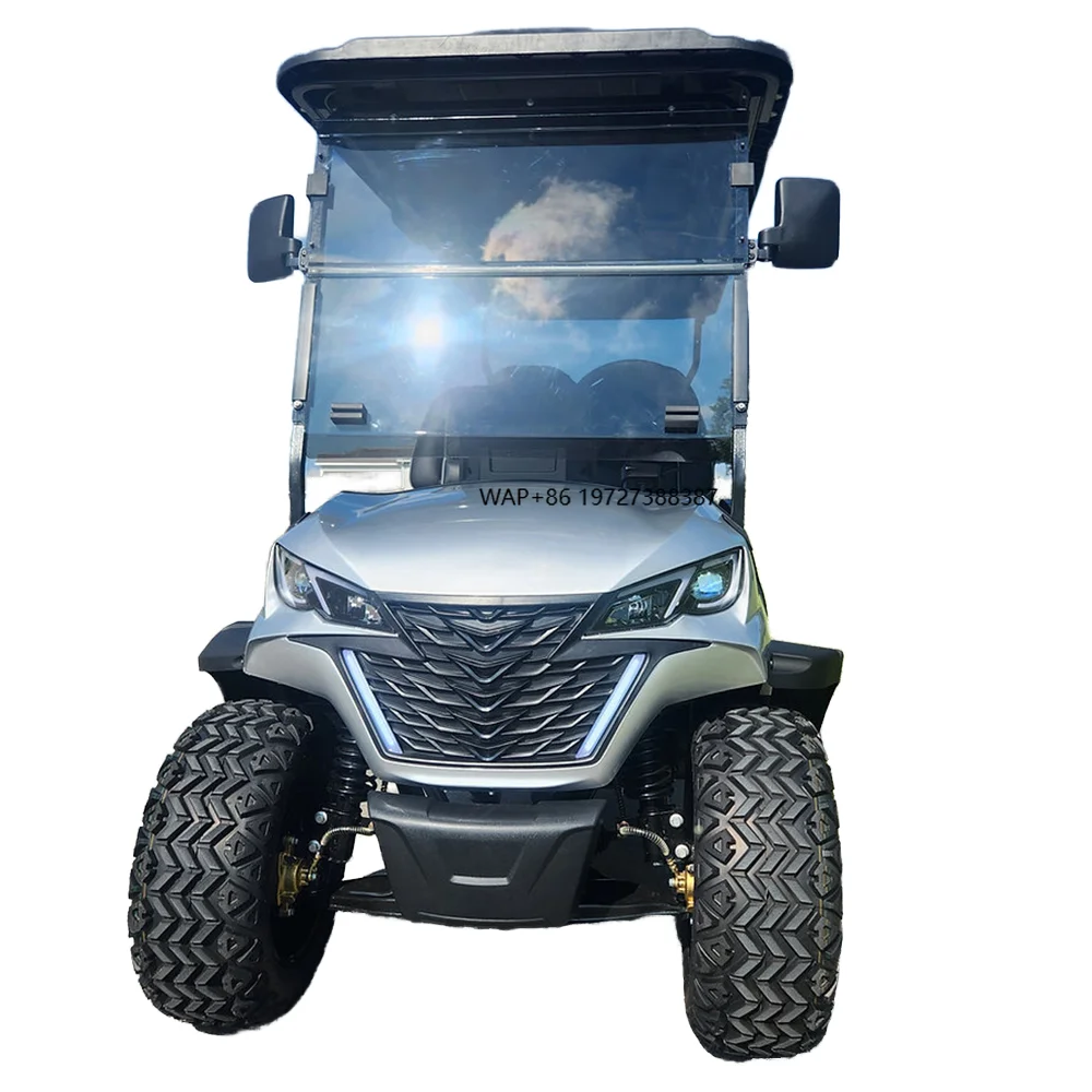 2023 China Adult 4 Seat Golf Cart Fast Single Seat Mini Electric with 48v Battery Hot Selling Product