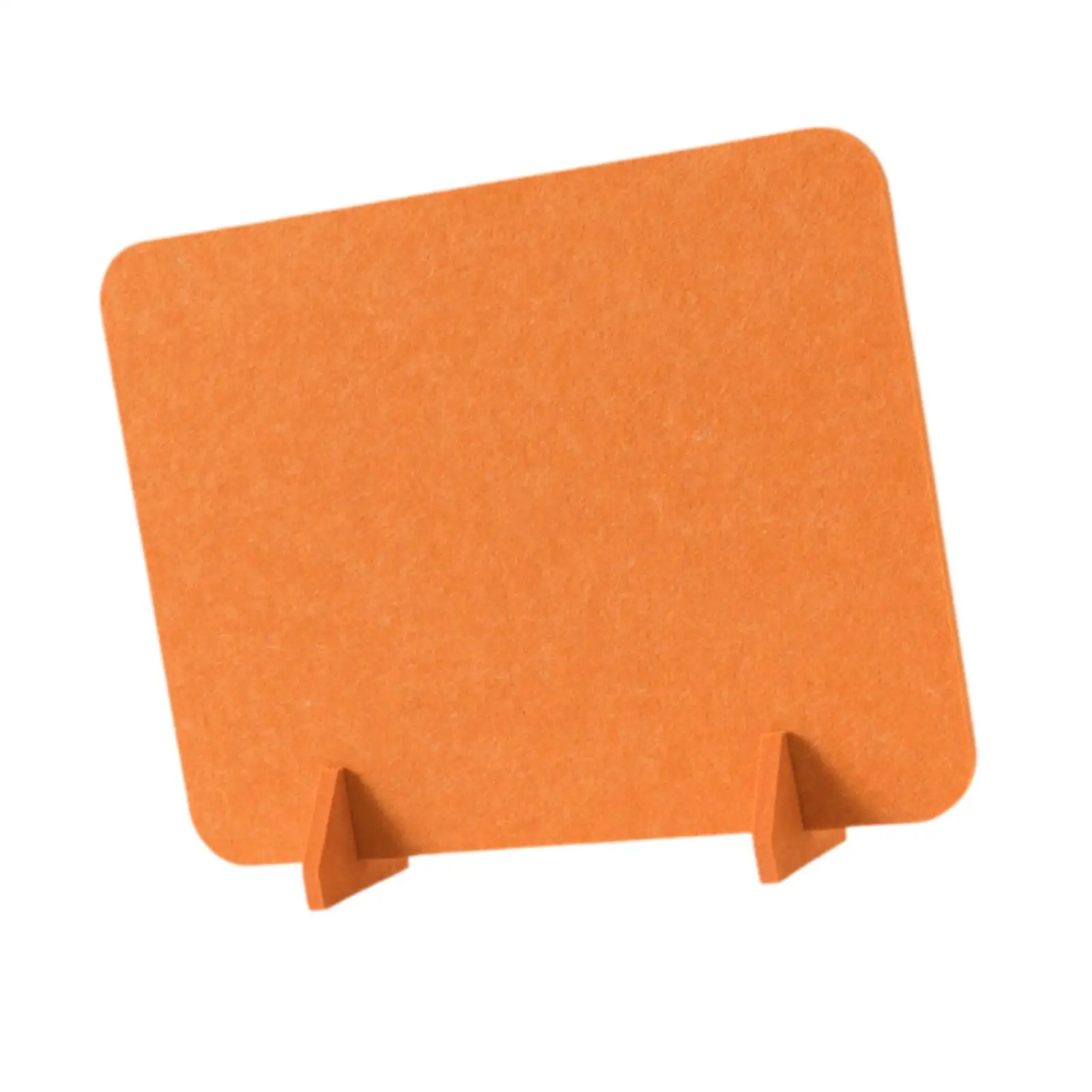 Noise Reducing Desk Partition Board for Office Workstation Privacy Felt Desktop Divider with Support Legs