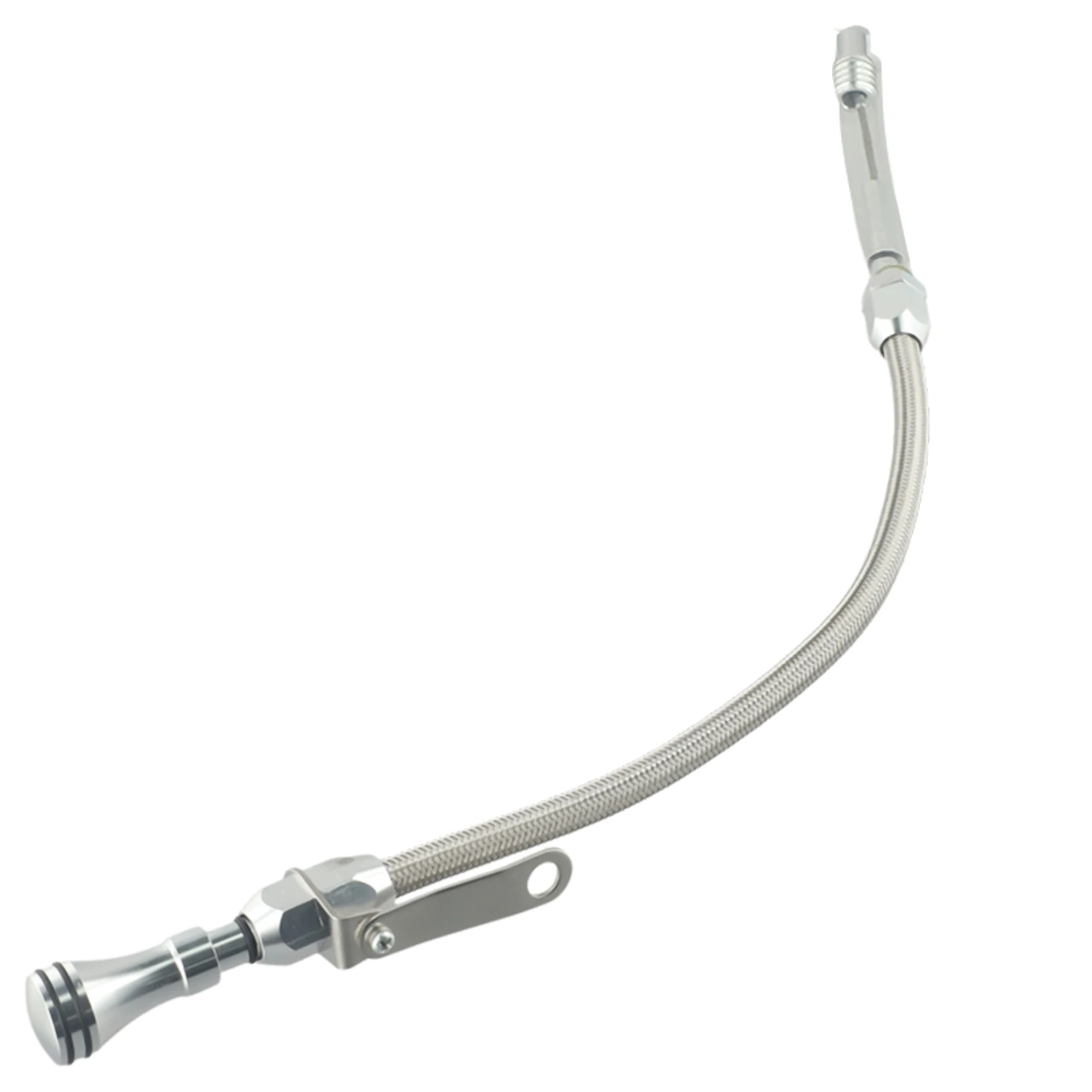 Stainless Steel Engine Dipstick for LSX For LS1 L L LS6 4 8L 5 7L 6 0L 6 2L Silver Simple Operation Easy Install