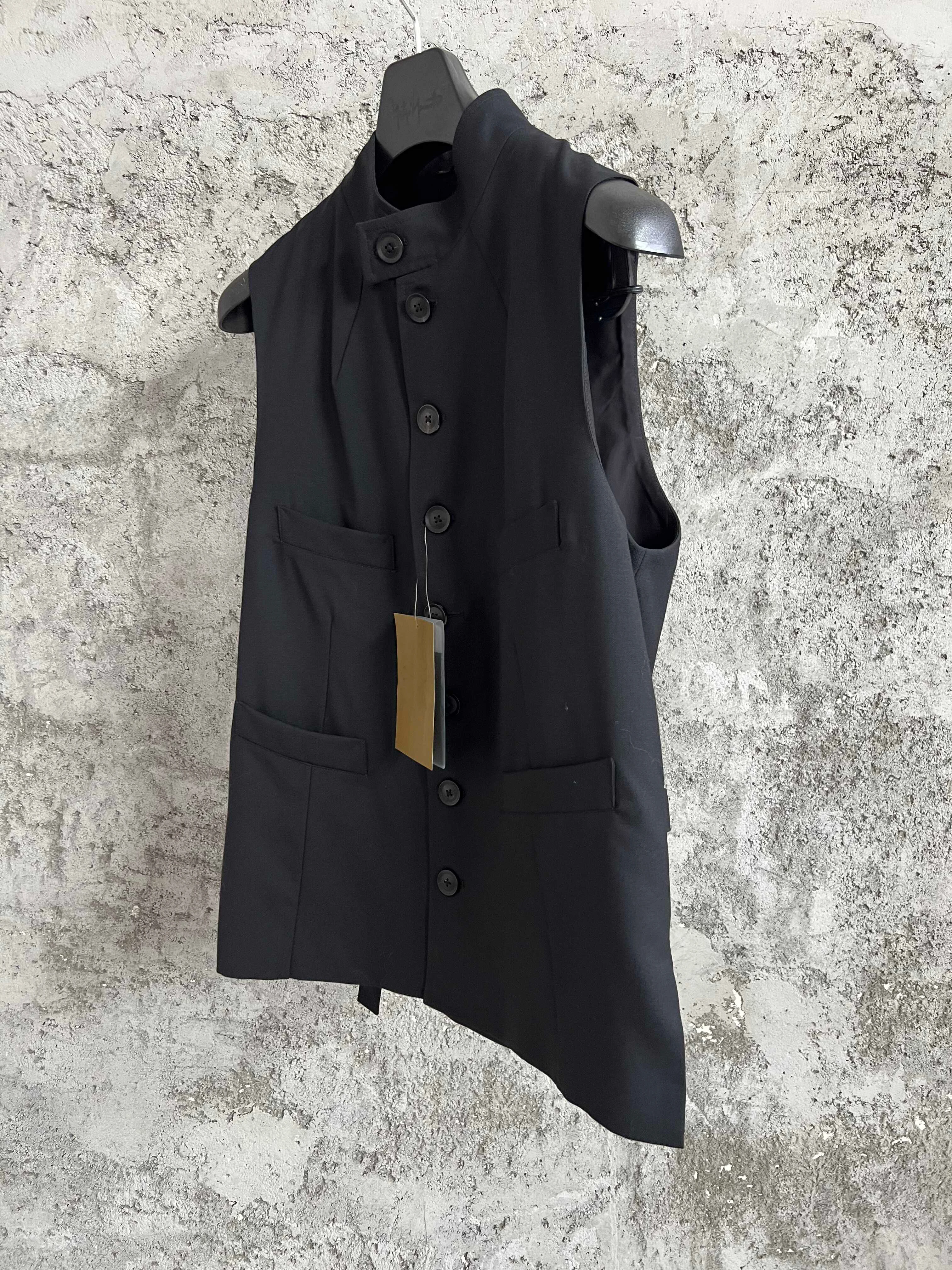 TOP-YAMAMOTO backrest printed suit linen printed short jacket Japanese dark style designer