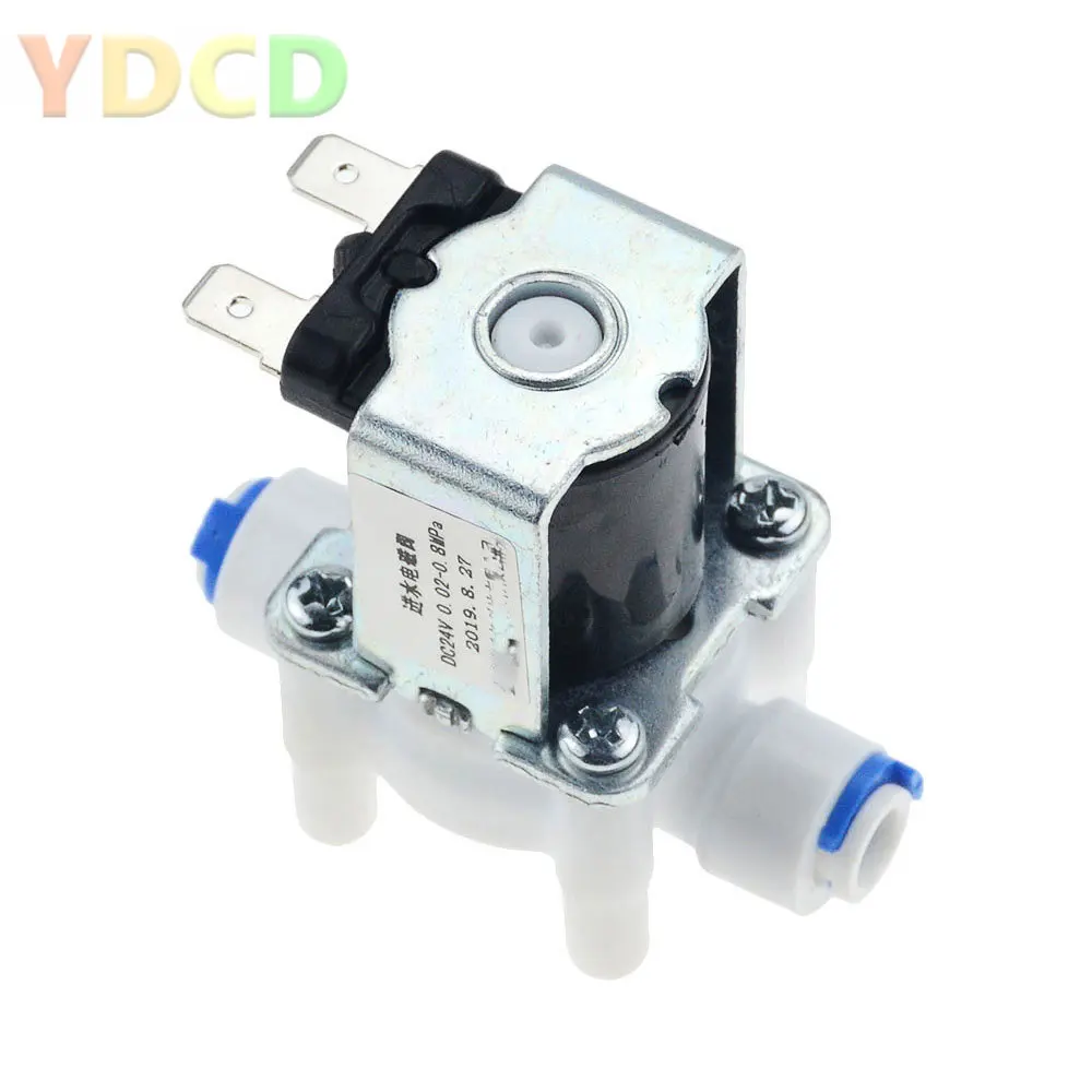 DC 12V  1/4 " 12V 24V 220V Normally Closed Electric Solenoid Valve Magnetic Water Inlet Flow SwitchMagnetic Controller Dispenser