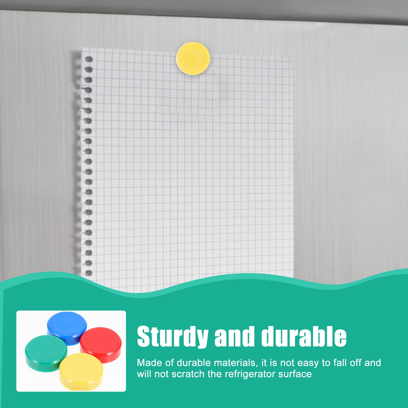

40Pcs Refrigerator Magnets Small Round Magnets for Fridge Home Office Colorful Magnetic Decorations Fridge Small Magnet