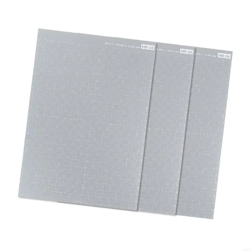 Plastic Sheets For Hobby Model Transformation Smooth For Perfect Cutting And Shaping Simple In Various Thicknesses