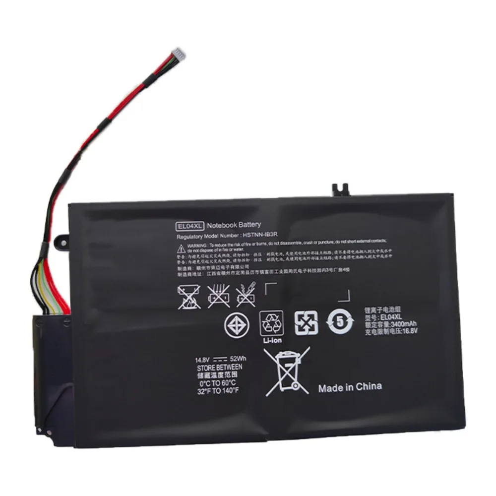 EL04 EL04XL ELO4XL  Battery for HP Envy 4-1000 TPN-C102 HSTNN-IB3R 681879-1C1 681949-001 HSTNN-UB3R 681879-171 681879-541 Spare