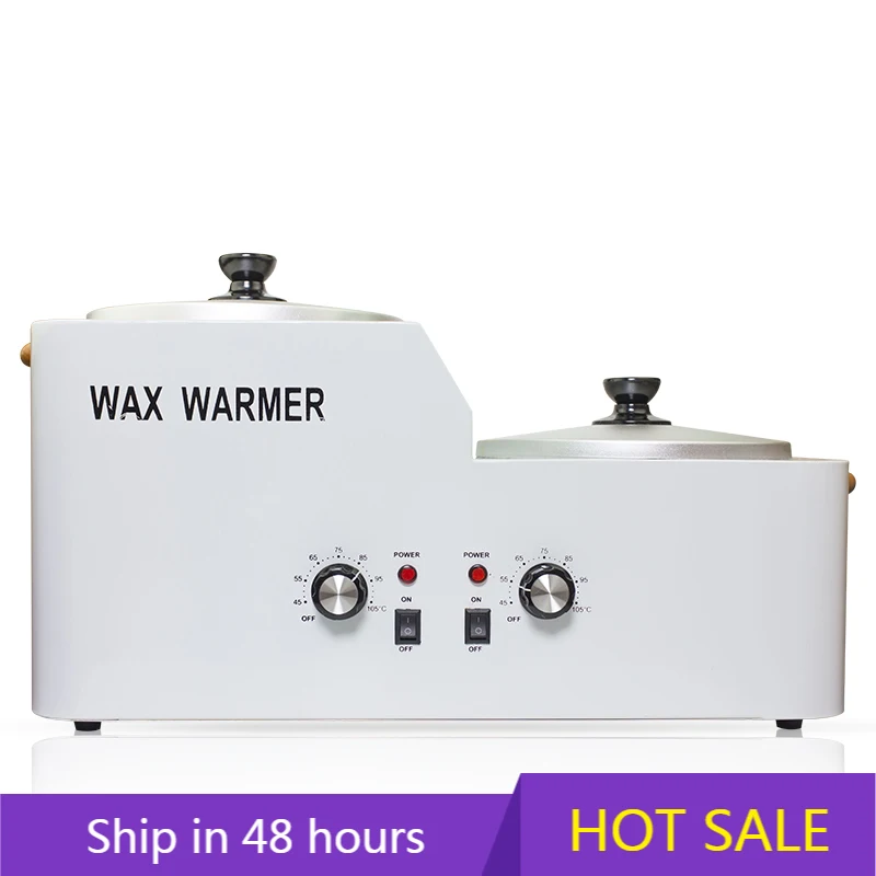 

YTYIN The Most Popular High and Low Double Wax Heater Fast Melting Wax Home Use Hair Removal Device Wax Warmer