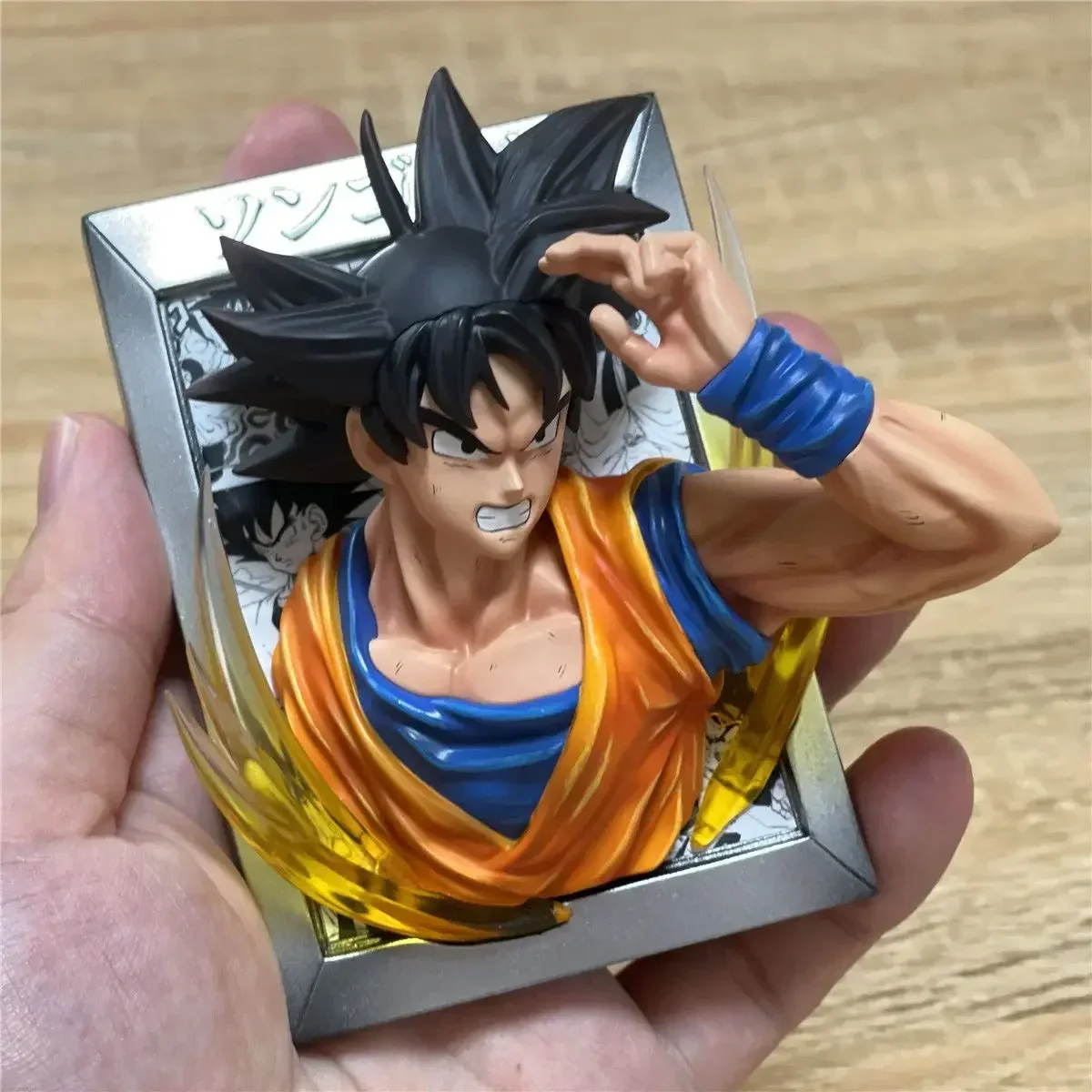 

Dragon Ball Anime Figure 10cm Fridge Magnets Figure Goku Vegeta Pvc Action Gk Collection Decoration Model Kids Toy Halloween Gi