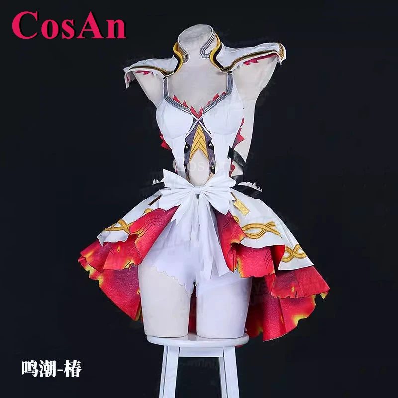 

CosAn Game Wuthering Waves Chun Cosplay Costumes Fashion Sweet Uniform Dress Full Set Halloween Party Role Play Clothing XS-XL
