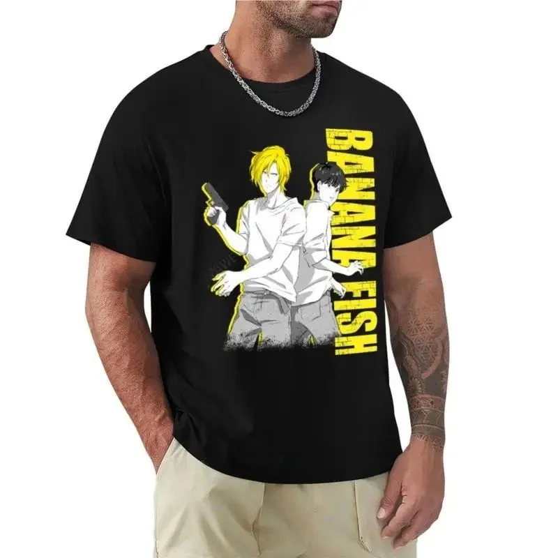 

Summer Men's T-irt Banana Fi Brand Top Boys Animal Print Cusizable Hand-Painted Clothing Faionable Casual Wear