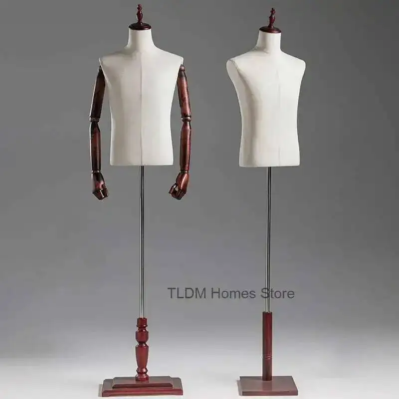 

Stand Clothing Store Men Mannequin Mannequin Props Half-length Window Suit Dress Fake Display Mannequin Full-body Fashion