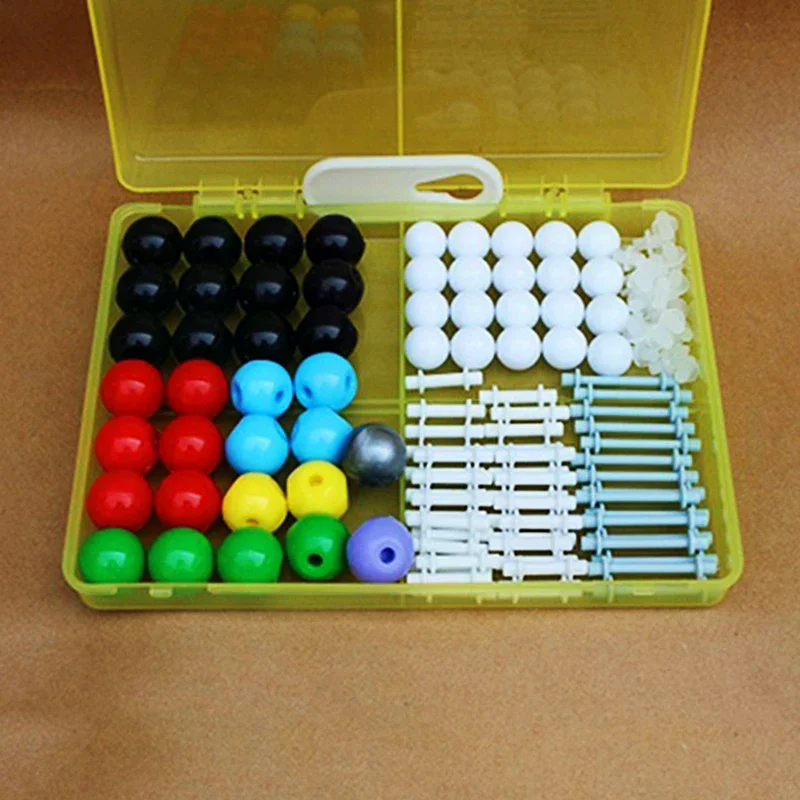 Molecular Model Kit Organic Inorganic Chemistry Molecules 50 Atom Structure Set Science Teaching Experiment Chemical