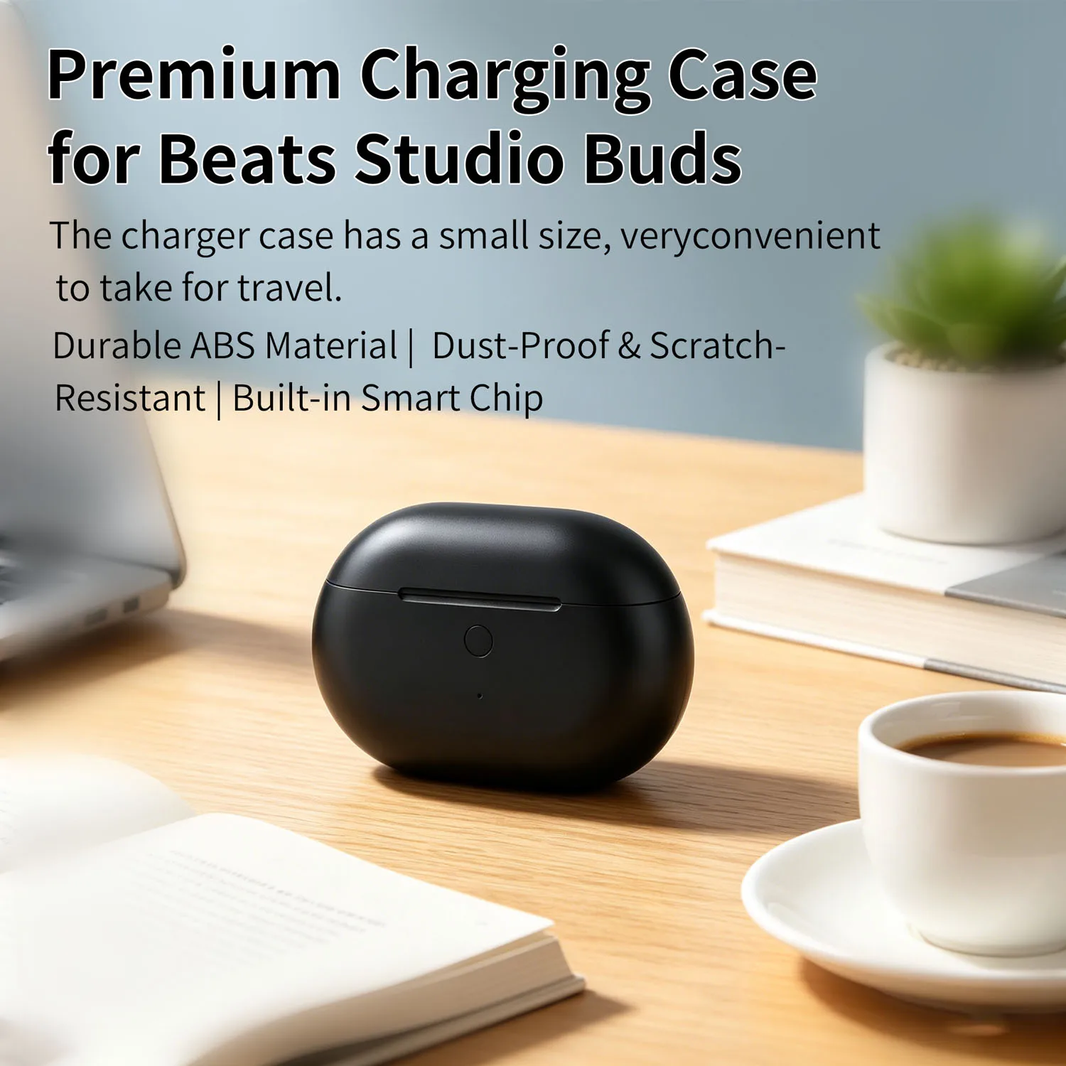 660mAh Charging Case for Beats Studio Buds+ Wireless Earbuds, Type-c Portable Wireless Earbuds Charging Box Case Carrying Bag image 6