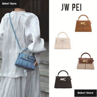 2025 nouveau JW Pei femmes tote bag Elise Designer mode denim bleu tote bag petit carré oblique sac à main Premium femmes