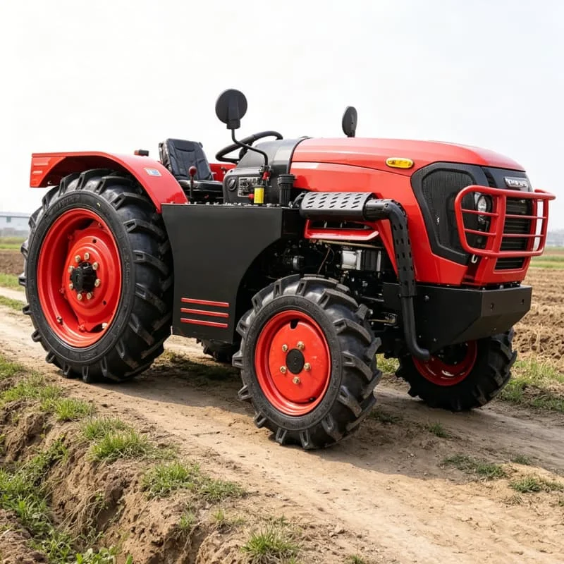 

Customized Hot‑selling High‑Power Four‑Wheel Tractor for Foreign Trade, 4‑Wheel Drive Rotary Tiller, Heavy‑Duty Cultivator