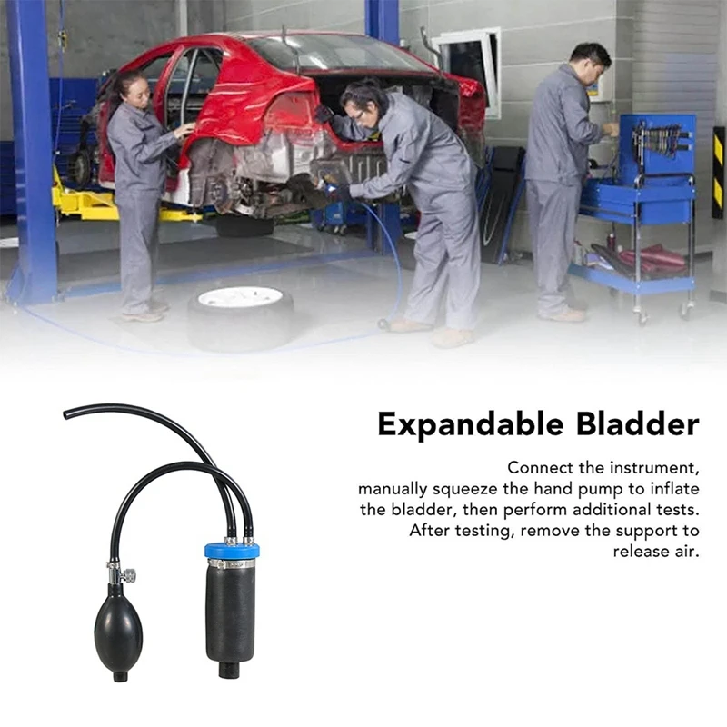 Expandable Smog Leak Detector for All Intake and Exhaust Shapes Quickly Diagnose Any Intake Problems-A26I