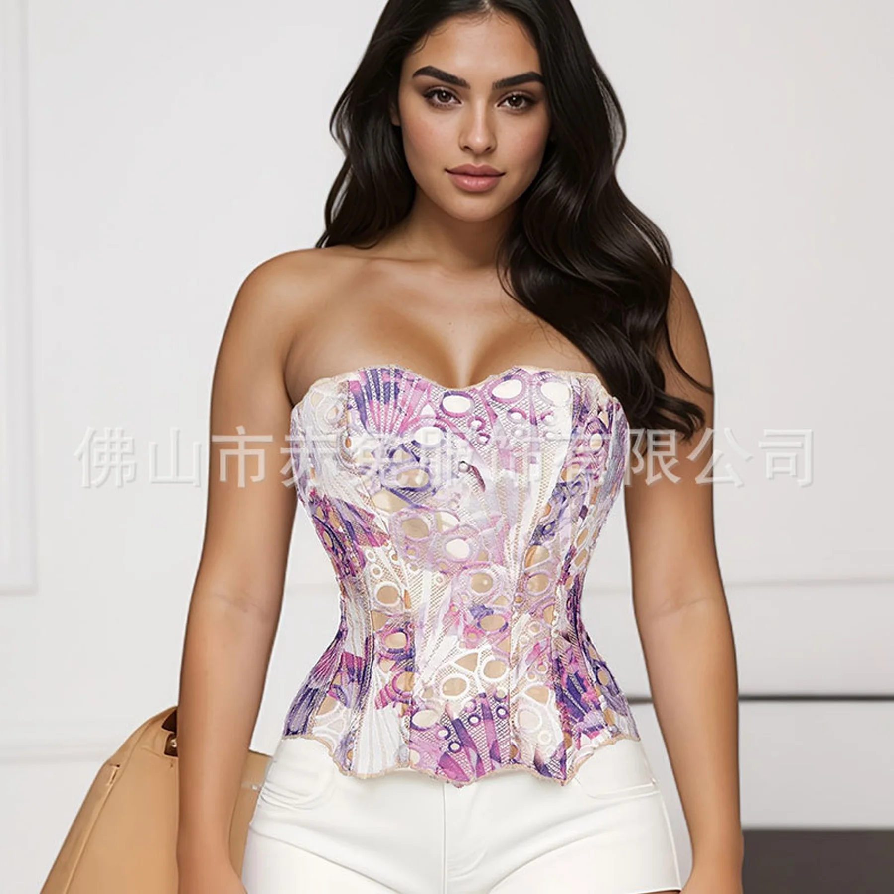 Sexy Corset Top Woman Waist Trainer Gothic Bustier Shapewear Women Lingerie Binder Clothes Body Shapers Underbust