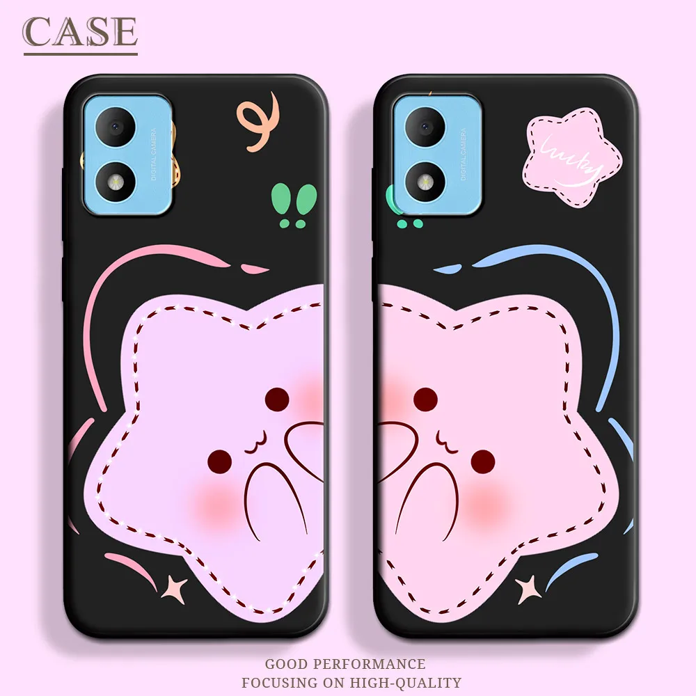 For TCL 305i 5164D Case Butterfly Soft Silicone TPU Cute Cartoon Phone Case For TCL 305i Floral Back Cover Couple Bumper