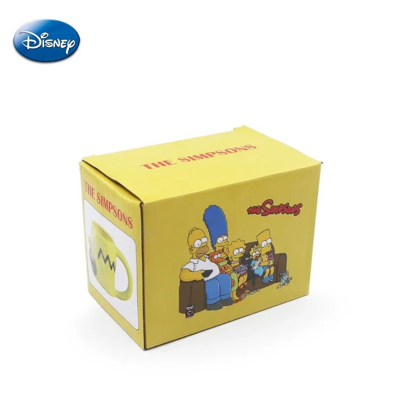 Disney Anime Simpsons 3D kubki ceramiczne postać z kreskówki Homer mężczyźni kobiety kreatywne kubki do kawy dziecko kubek na wodę zabawny prezent